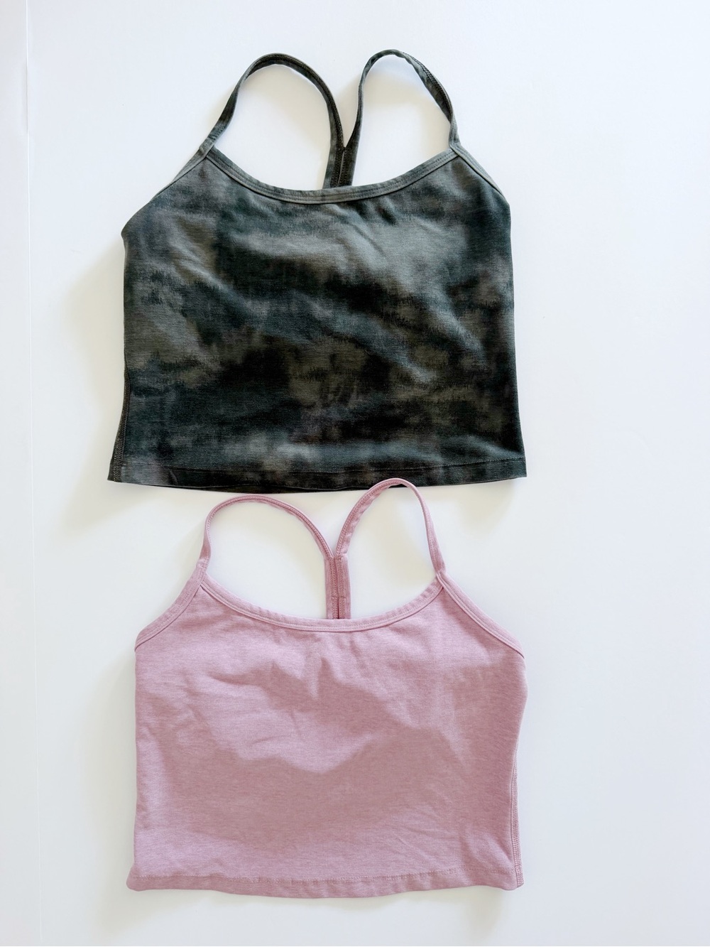 Beyond Yoga Slim Racerback Cropped Tank Lot of 2 size small